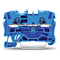 [WAG2004-1204] TOPJOB®S : Borne de passage 2C / 4 (6) mm² / Bleu