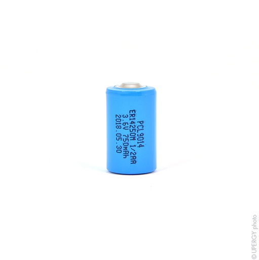 [ENIPCL9014] Pile(s) Pile lithium ER14250M 1/2AA 3.6V 750mAh