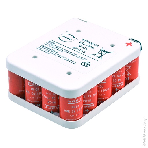 [ENIMFN00131] Pack(s) Batterie Nicd 20x CsSAFT 20S1P ST2 24V 1800mAh T2