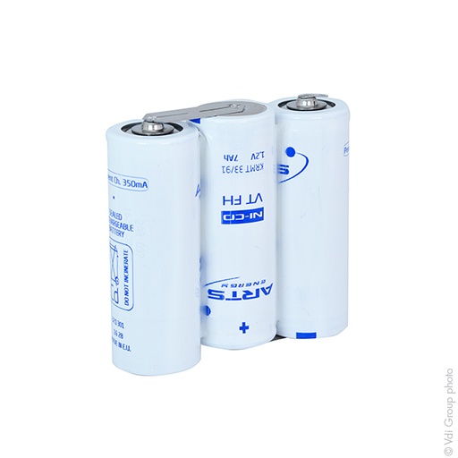 [ENIMXN0021] Batterie(s) Batterie Nicd 3VTF COTE/COTE 3.6V 7Ah FAST