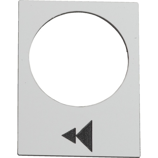 [SCHZB2BY4903] Harmony - étiquette - 30x40mm - blanc - montée ou droite, PV-GV