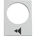[SCHZB2BY4903] Harmony - étiquette - 30x40mm - blanc - montée ou droite, PV-GV