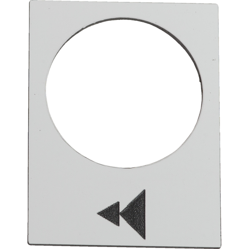 [SCHZB2BY4903] Harmony - étiquette - 30x40mm - blanc - montée ou droite, PV-GV