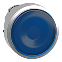 [SCHZB4BA68] Harmony XB4 - tête bouton poussoir - affleurant pour étiquette - Ø22 - bleu