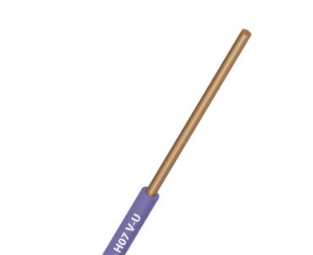 [CBE11101261] H07 V-U 1,5 VIOLET  FILM PLAS.    C100