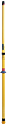 [CATCE-4-21-C] perche isolante telescopique 2 elem. 2,00m emb.c