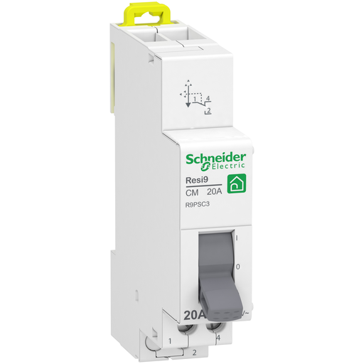 [SCHR9PSC3] Resi9 - commutateur 3 positions - 1OF - 20A - 250VCA