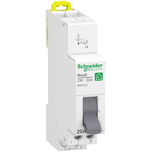 [SCHR9PSC3] Resi9 - commutateur 3 positions - 1OF - 20A - 250VCA