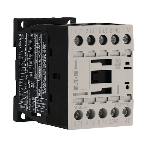 [EAT276585] Contacteur de puissance, 3p+1O, 3kW/400V/AC3