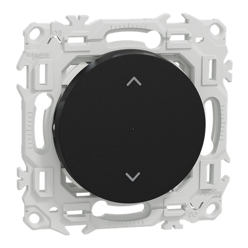 [SCHS940567] Wiser Odace - interrupteur volet-roulant connecté 4A zigbee - noir onyx