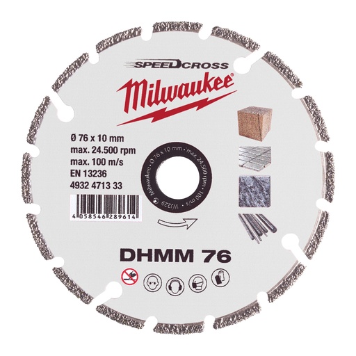 [MIL4932471333] Disques A Tronconner Pour Meuleuse 12 Volts - 4932471333