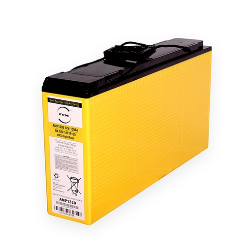 [ENIAMP1330] Batterie(s) Batterie telecom NX 12FTA-155 UPS High Rate 12V 155Ah M8-F