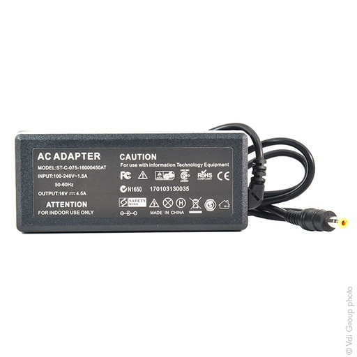 [ENILEX14129] Unité(s) Alimentation compatible ordinateur portable Panasonic 16V 72W