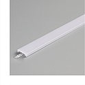 [MII9896] DIFFUSEUR PROFILE CLIP 17,6MM BLC 2000MM