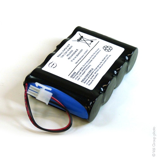 [ENIMGL00502] Pack(s) Batterie Lithium Fer Phosphate 4x 26650 4S1P ST1 12.8V 3.8Ah MOLEX