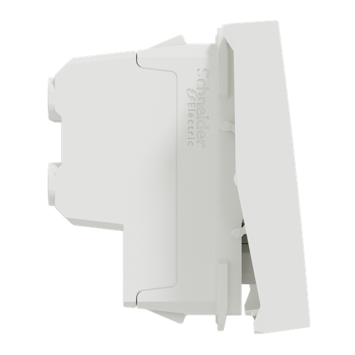 [SCHNU326218S] Unica - interrupteur bipolaire lumineux (indication) - 2 mod - Blanc - méca seul