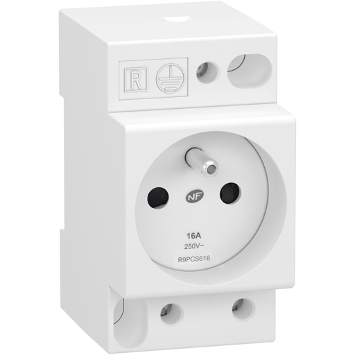 [SCHR9PCS616] Resi9 - prise de courant - 2P+T - 250V - 16A