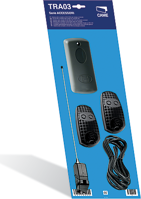 [CAM001TRA03] Accessoire Comm. Récepteur Système radio complet en 24V 433,92MHz