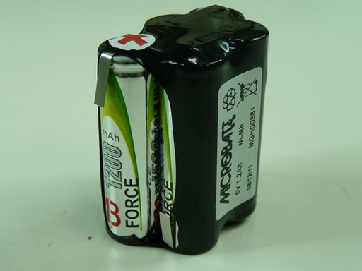 [ENIMGH00381] Pack(s) Batterie Nimh 5x AA MB 5S1P ST7 6V 1200mAh T2