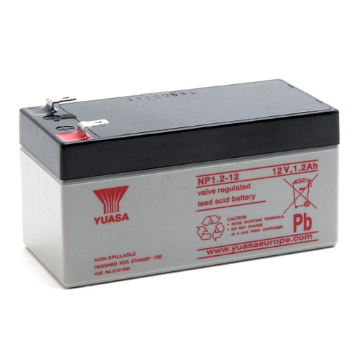 [ENIAMP9203] Batterie(s) Batterie plomb AGM YUASA NP1.2-12 12V 1.2Ah F4.8