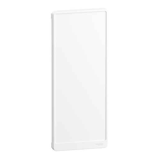 [SCHR9H13424] Resi9 - Porte Styl blanche (RAL 9003) pour coffret 4 rangées de 13 modules