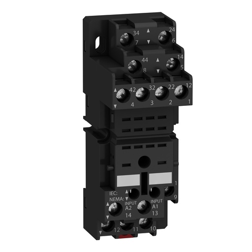 [SCHRXZE2M114] Harmony Relay RXM - embase contacts mixés - racc bornes à vis