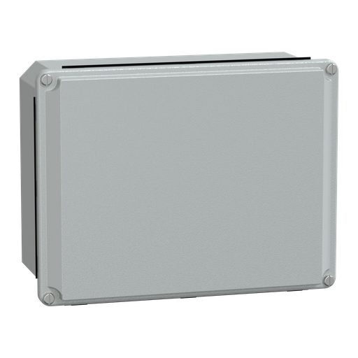 [SCHNSYDBN2015] PanelSeT SDB - boîte acier - couvercle bas - sans prédécoupage - 206x156x83mm