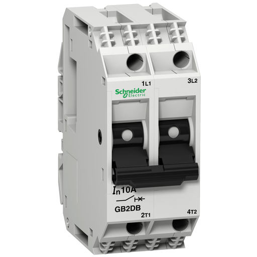 [SCHGB2DB14] TeSys GB2-DB - disjoncteur pour circuit de contrôle - 8A - 2P - 2d