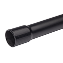 [SCHIMT49016] Mureva Tube - conduit rigide tulipé sans halogène noir Ø32mm - au mètre linéaire