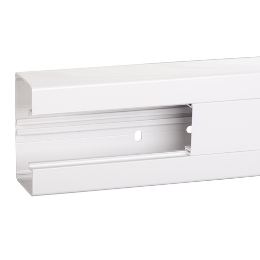 [SCHISM10200P] OptiLine 45 - goulotte PVC 1 compartiment 95x55x2000mm - au mètre linéaire