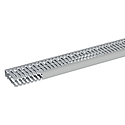[PLW21165] Goulotte de câblage Segma - 25mmx80mm - Fond+couvercle - Longueur 2m - PVC gris
