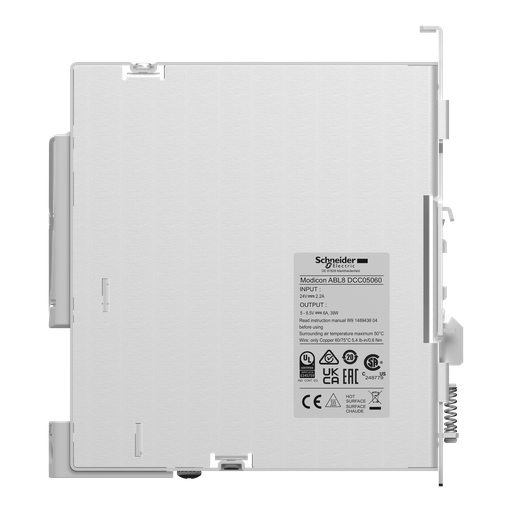 [SCHABL8DCC05060] Phaseo - module convertisseur 30W - 24..28,8Vcc - 5Vcc - 6A - pr alim. élect.