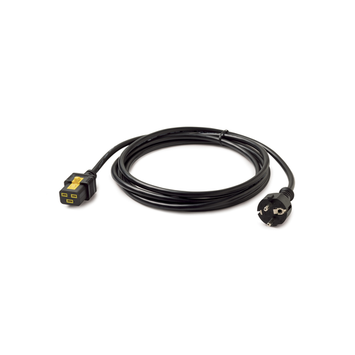 [SCHAP8755] APC NetShelter - Cordon d'alimentation - Verrouillable - 3m - C19 - CEE/7 Schuko