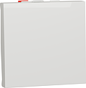[SCHNU320318F] Unica - va-et-vient - 10A - connex rapide - 2 mod - Blanc - emballage en boîte