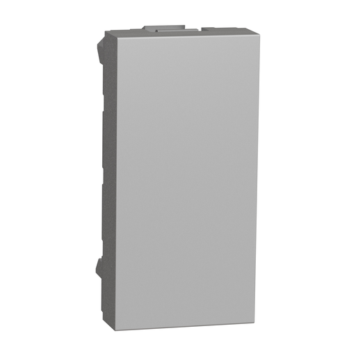 [SCHNU986530] Unica - obturateur - 1 module - Alu - mécanisme seul