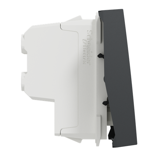 [SCHNU326254S] Unica - interrupteur bipolaire lumineux (indication) - 2 mod - Anthr - méca seul