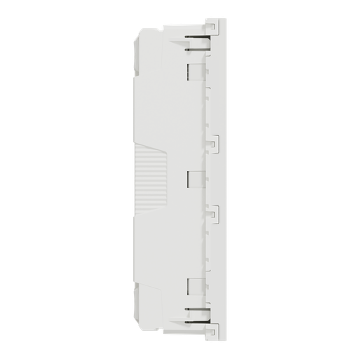[SCHNU307918] Unica - prise triple 2P+T - FR - 45° - Blanc - méca seul