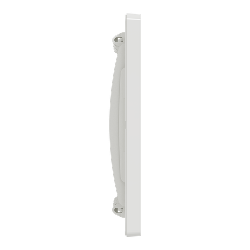 [SCHNU023418] Unica - support + plaque boîte concentration - 3 col de 4 mod - Blanc