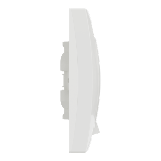 [SCHNU044218] Unica - plaque de finition IP44 - Blanc - 1 poste