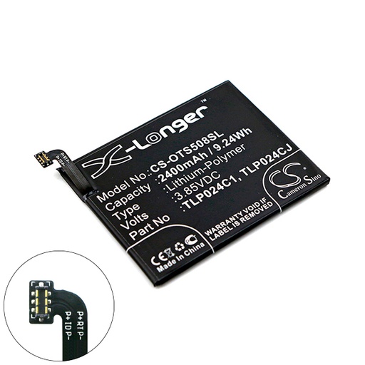 [ENIGML901284] Batterie(s) Batterie téléphone portable pour Alcatel 3.85V 2400mAh