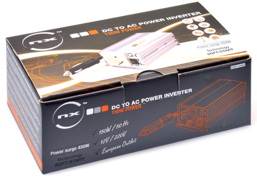 [ENICEP1H92] Unité(s) Convertisseur DC/AC 12/230V 150W quasi-sinusoïdal - Sortie allume-cigar