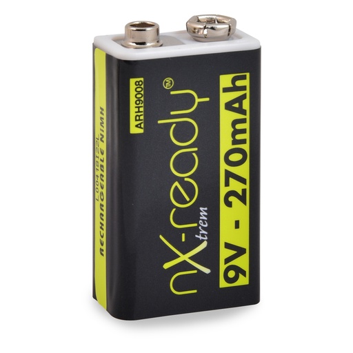 [ENIARH9008] Accumulateur(s) Accus Nimh industriels 9V 270mAh