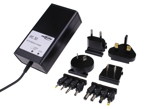 [ENICEH3216] Unité(s) Chargeur NiMH ANSMANN IPC30 1 à 10 cellules/2000 mA 110-230V IP30 + 4 p