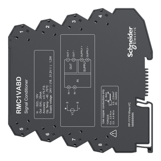 [SCHRMC1VABD] Harmony Analog - Convertisseur 0-10V CC vers 0/4-20 mA