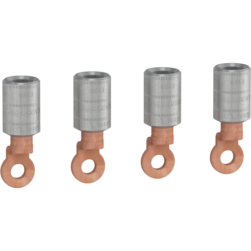 [SCHLV426977] ComPacT NSXm - 4 cosses à sertir câble aluminium 120mm² - séparateur de phases