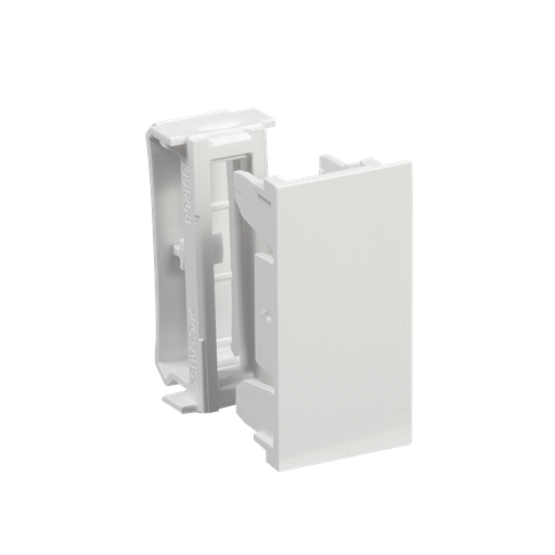 [SCHISM10909P] OptiLine 45 - clip de verrouillage pour goulotte - blanc polaire