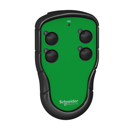 [SCHZART04] TRANSMITTER, 4 x SINGLE STEP PUSHBUTTONS