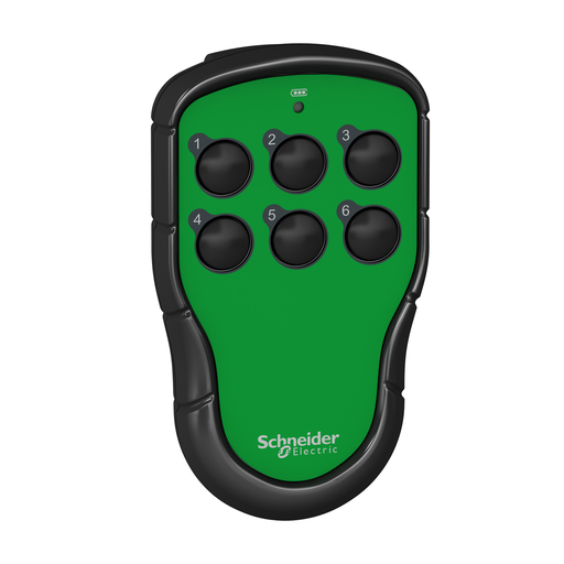 [SCHZART06] TRANSMITTER, 6 x SINGLE STEP PUSHBUTTONS