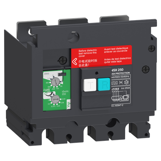 [SCHLV429488] ComPacT VigiPacT NSX - bloc vigi - 3P - seuil 0,03 à 30A - 200/440Vca pr NSX160