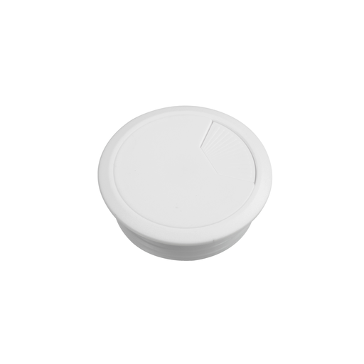 [SCHINS61214] Unica System+ - Œillet passe-câbles à intégrer - diamètre 60 mm - blanc x2
